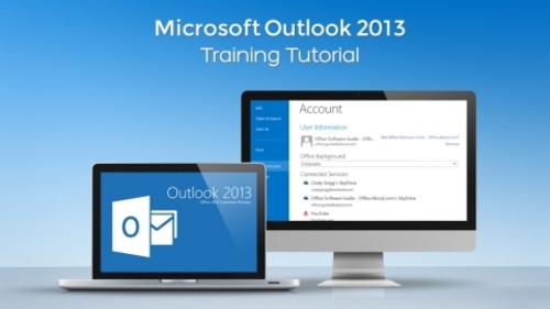 Product picture Microsoft Outlook Training Tutorial v. 2013, 2010, 2007
