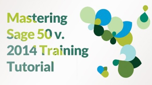 Product picture Accounting Program Sage 50 2014 Training Tutorial
